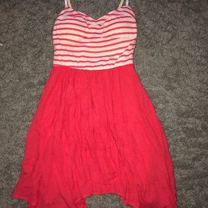 Sundress w/ built in pads and adjustable straps